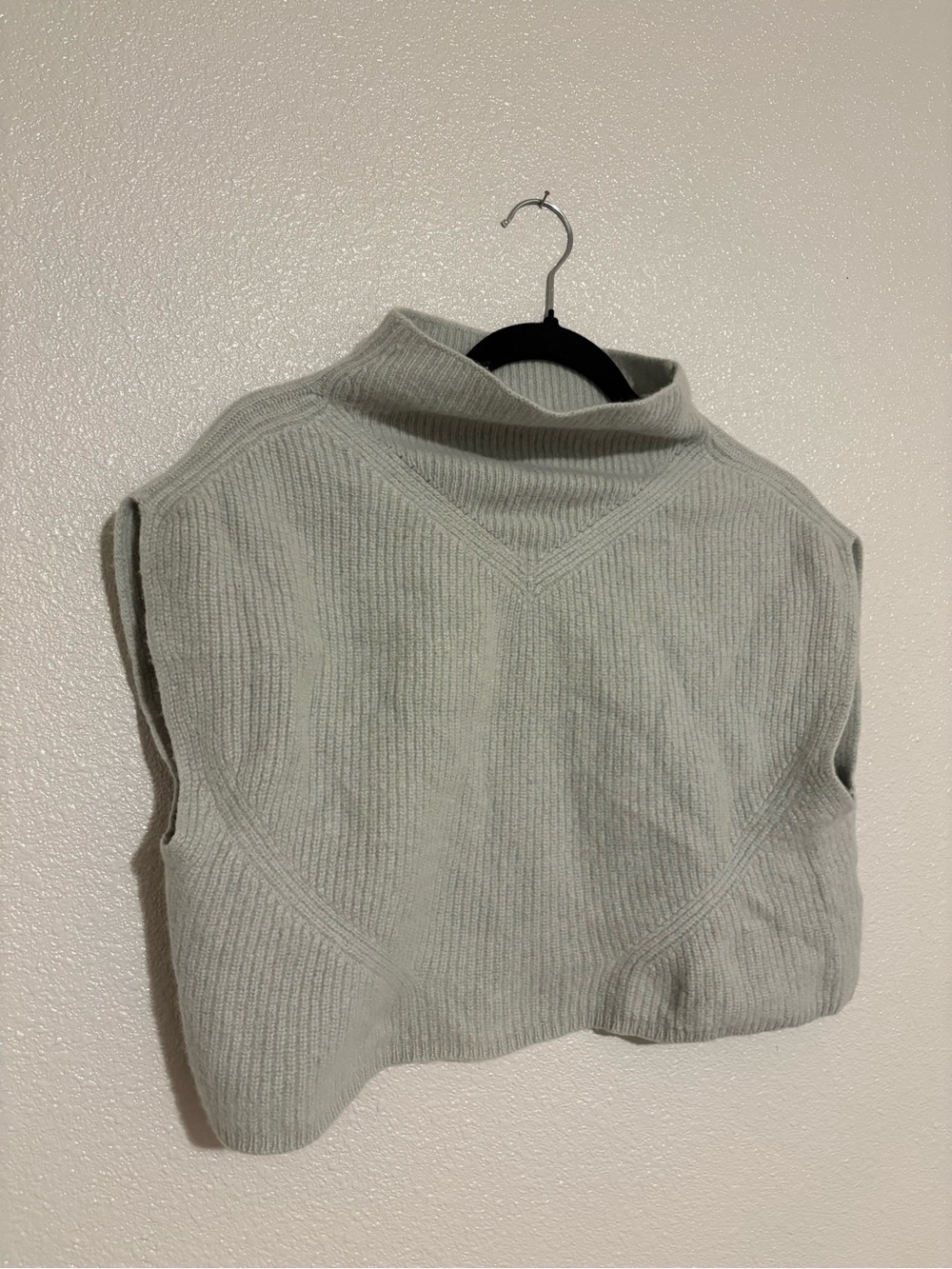 Anthropologie Cashmere Cropped sweater vest
